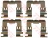 TRW PFK568 Accessory Kit, disc brake pads